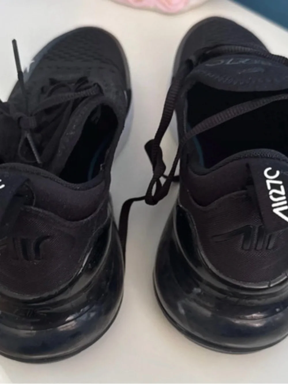 Nike Black and White Men's Running Sneakers